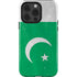 Pakistan Flag Distressed iPhone 15 Pro Impact Case